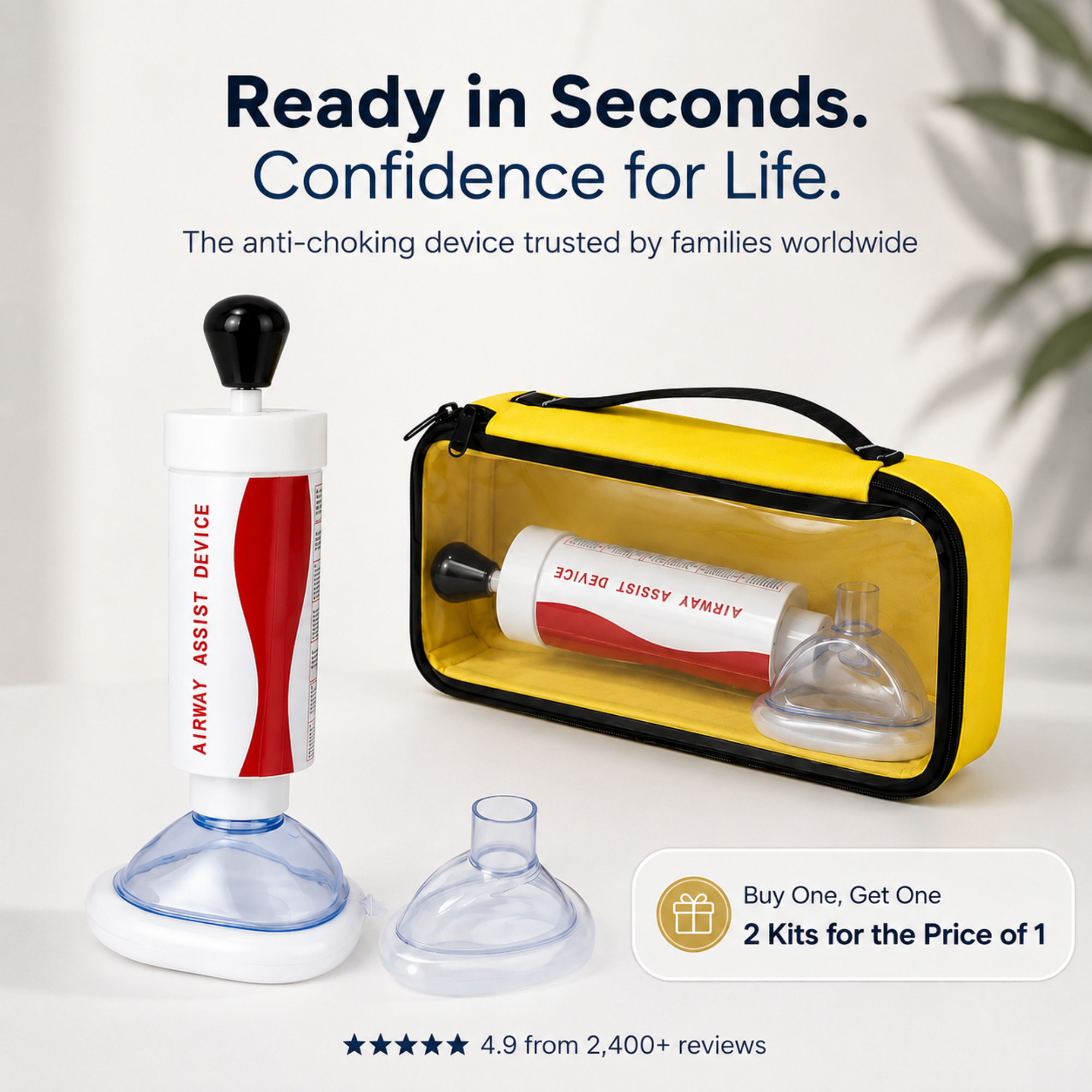 Anti-Choking Rescue Device - Your Backup When the Heimlich Isn’t Enough