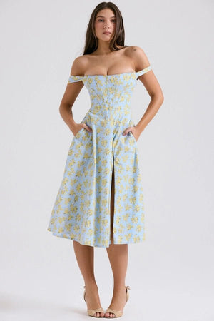 Floral Blue