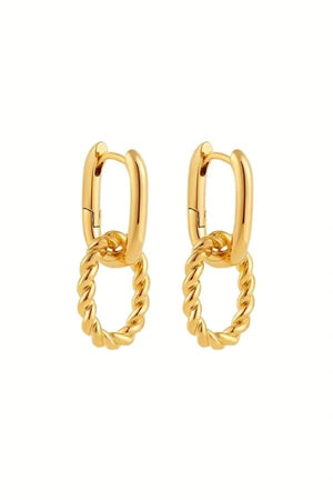 Gold Hoop 1