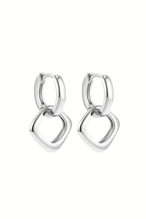 Silver Hoop 3