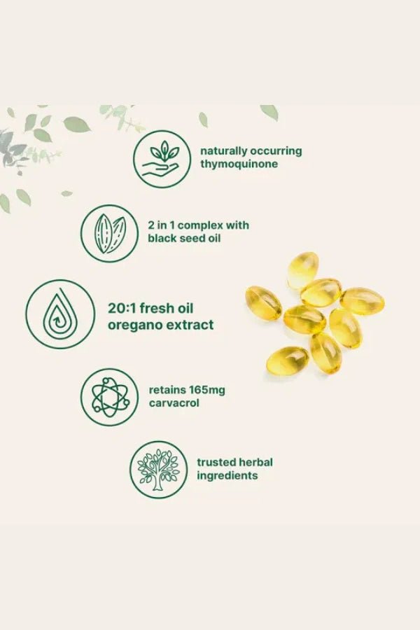 Vitalrise™ -  Oregano Oil with Black Seed Oil