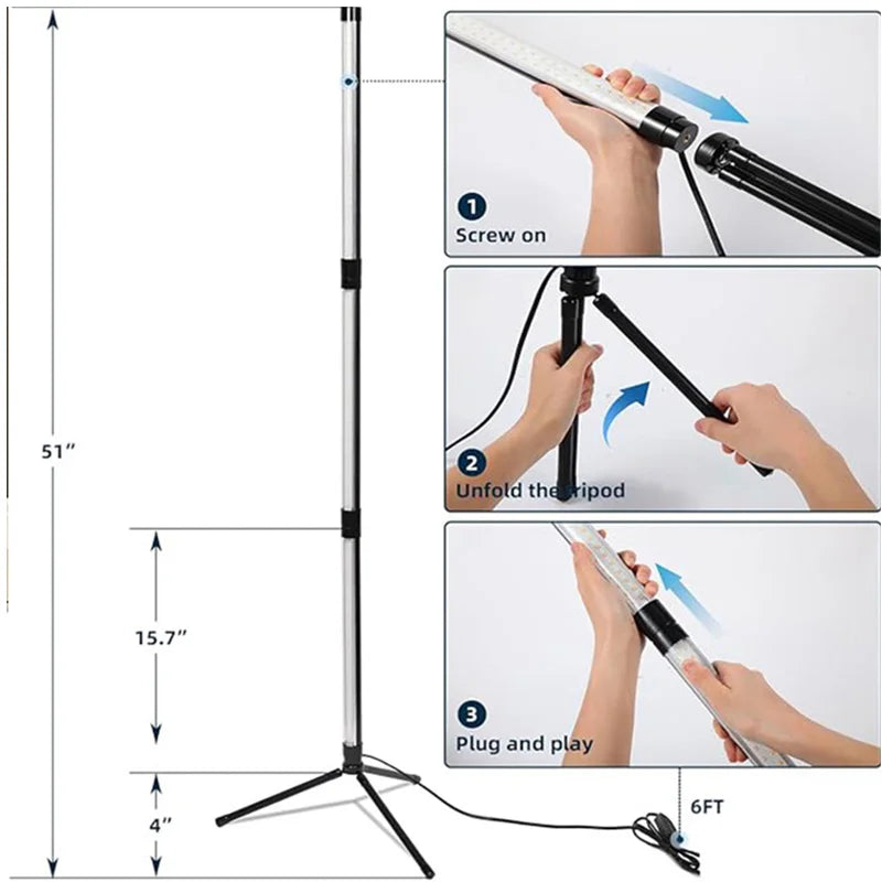 Botanica Light Stand | Full-Spectrum Tripod Grow Lamp