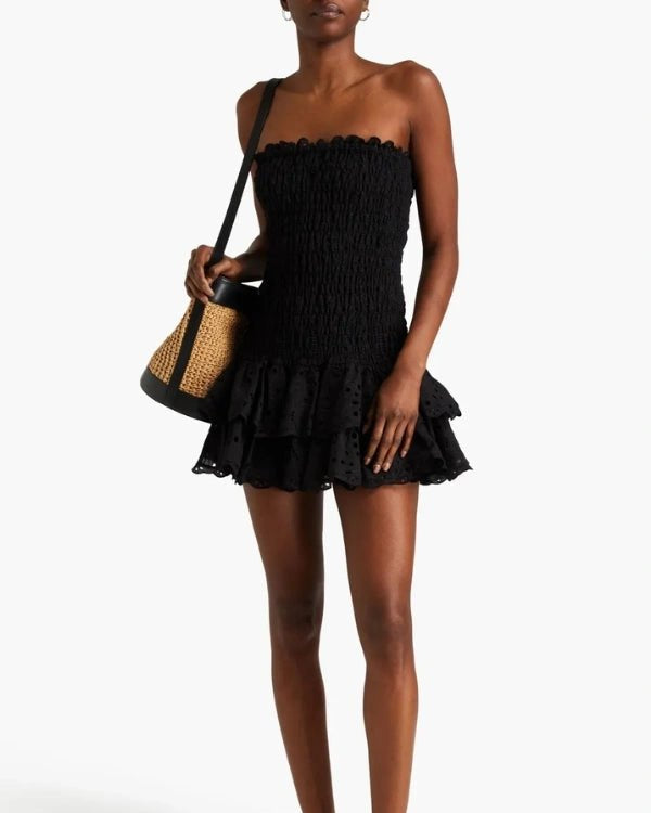 Starla Strapless Summer Mini Dress