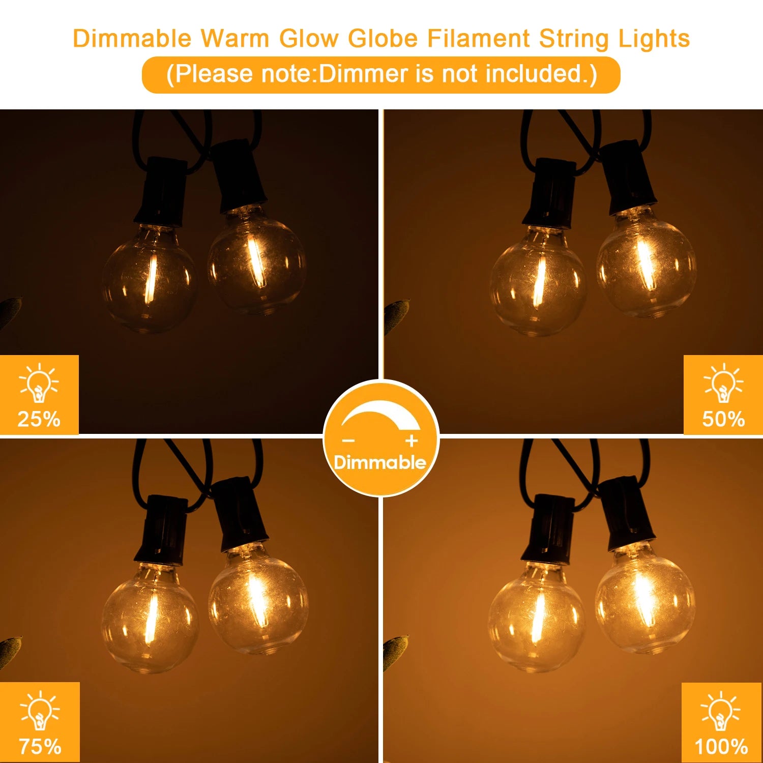 Starlight Canopy | Shatterproof LED Warm Glow String Lights