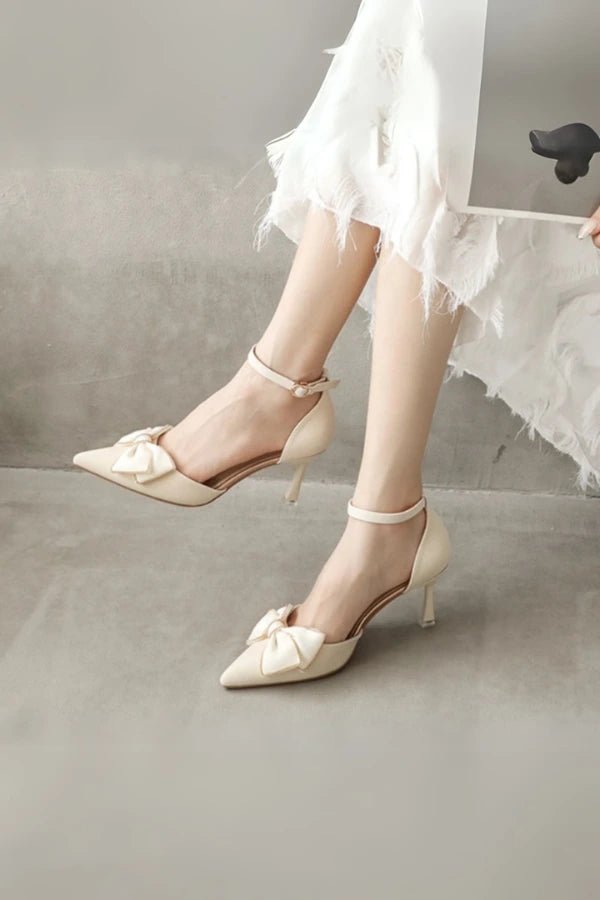 Eleganza Pumps mit Schleife