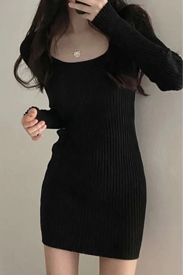 Elle Strickkleid
