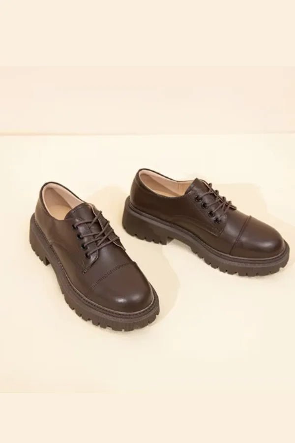 Klassische Oxford-Loafer aus Leder