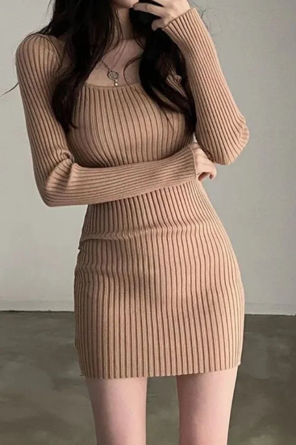 Elle Strickkleid