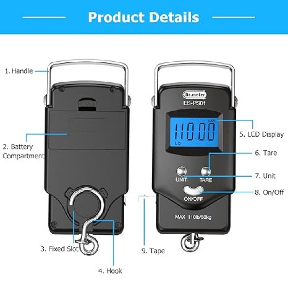 AeroWeigh - Digital Hanging Scale