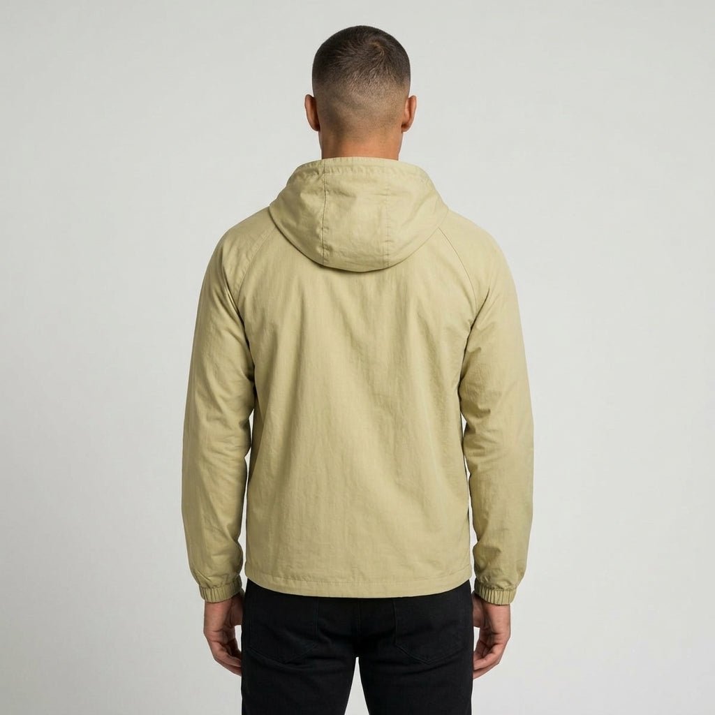 Avenia - Light Army Green - male model back studio