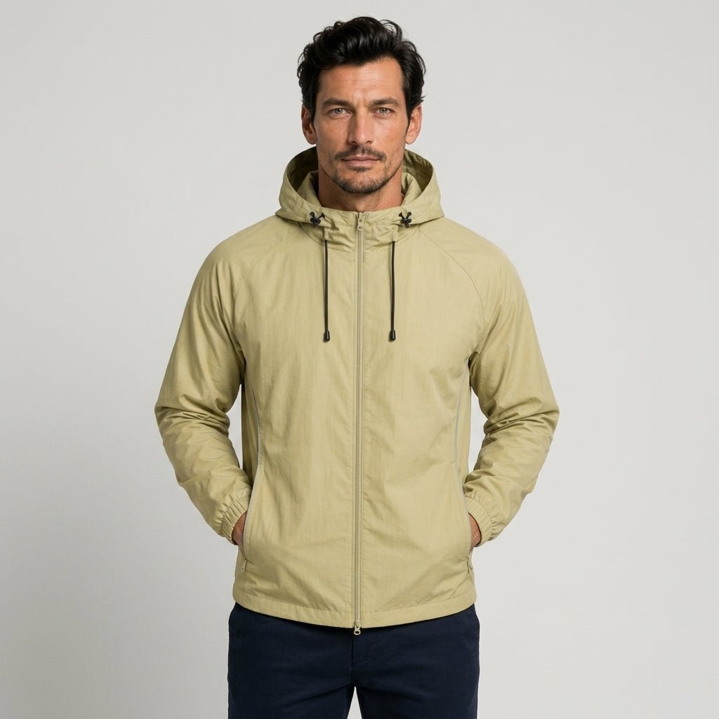 Avenia - Light Army Green - male model front portrait