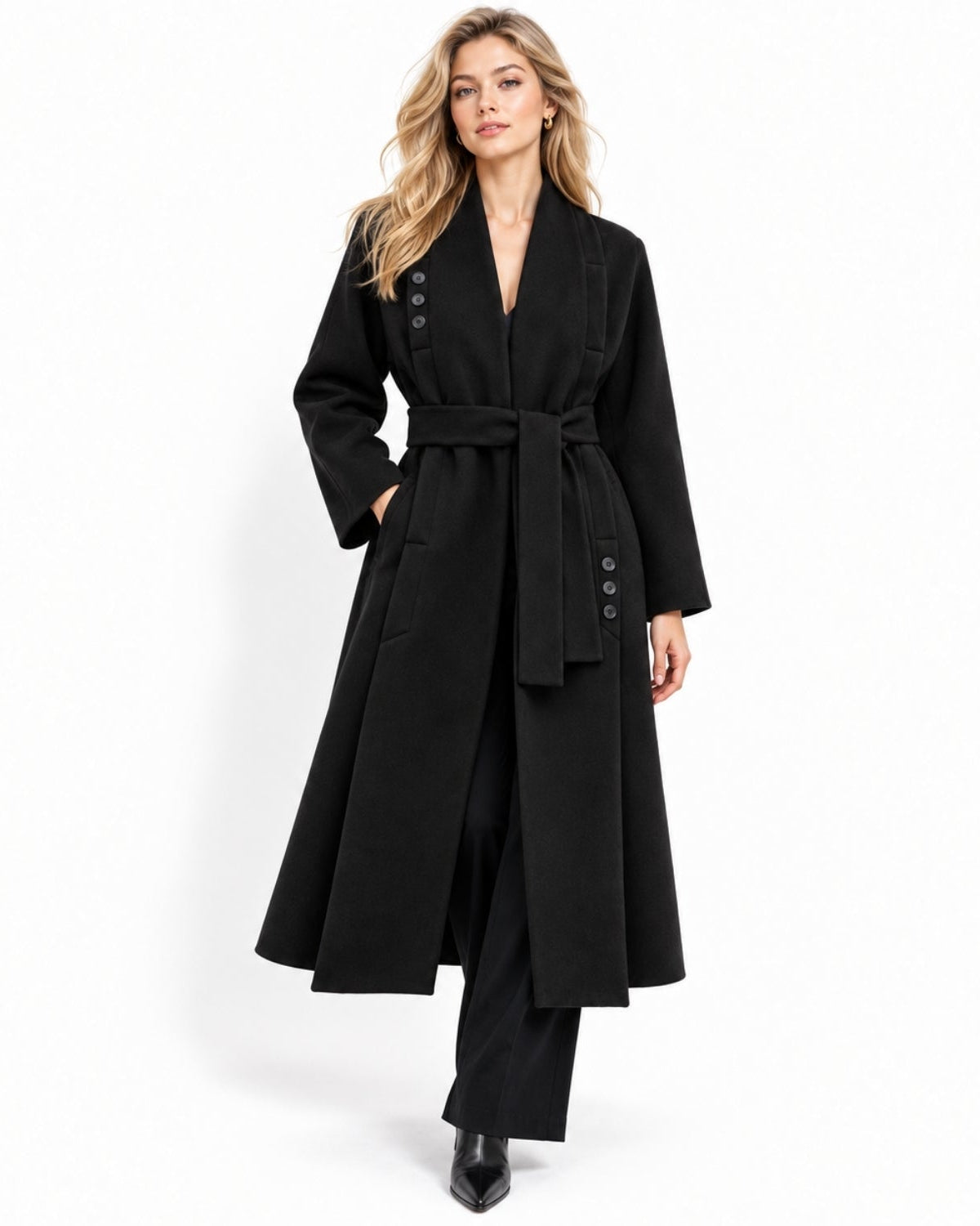 Davina Cashmere Coat