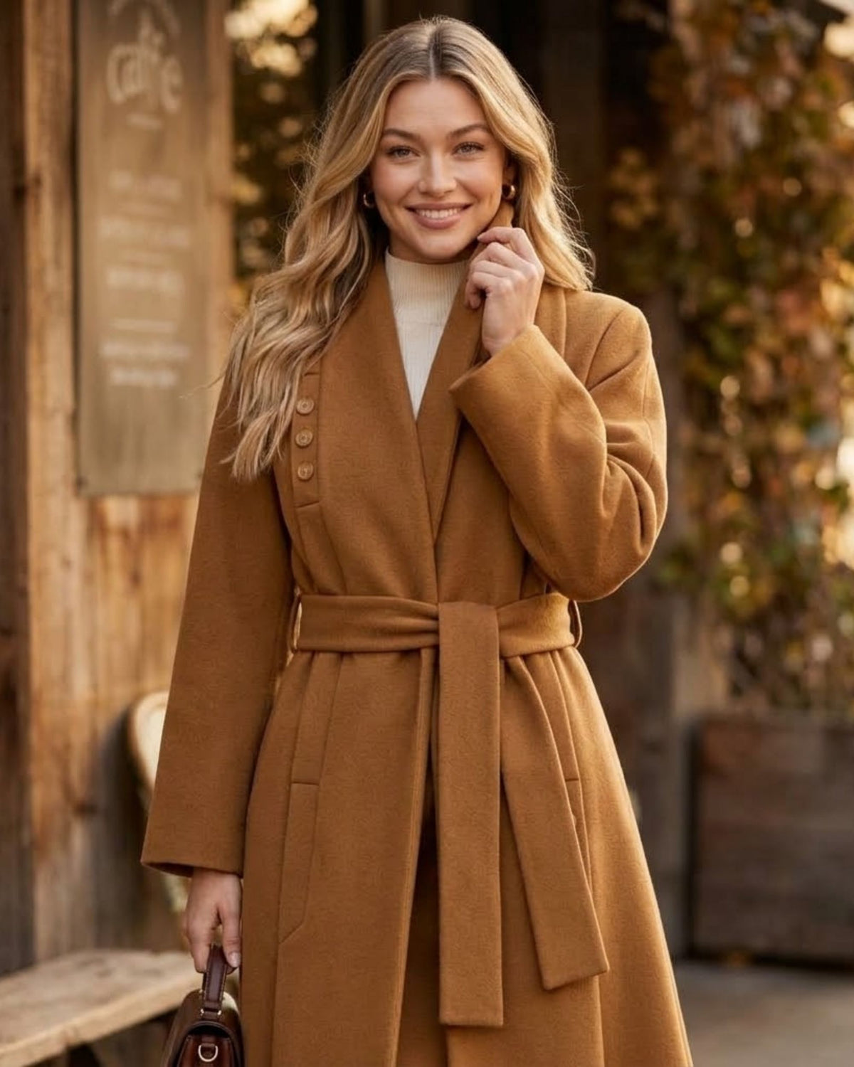 Davina Cashmere Coat