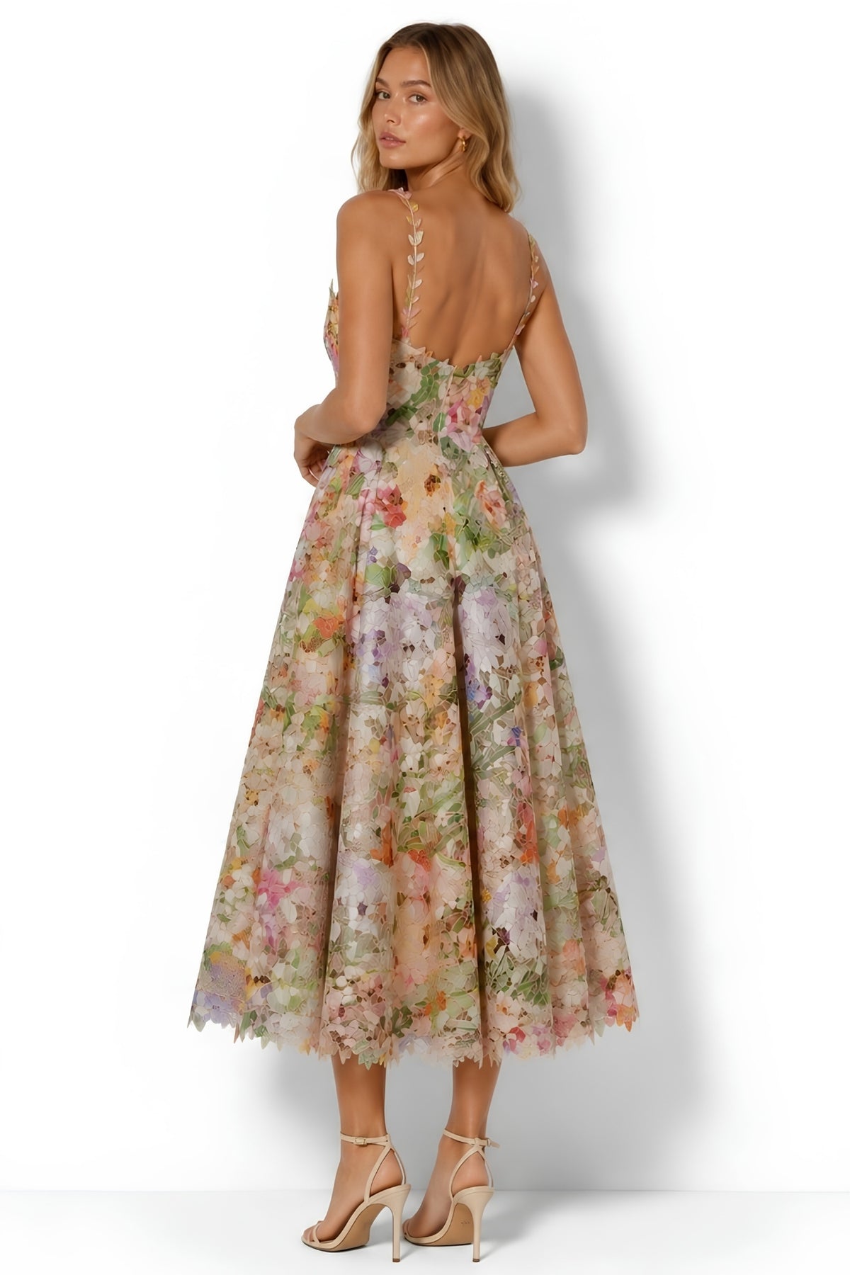Vestido Midi Cambria