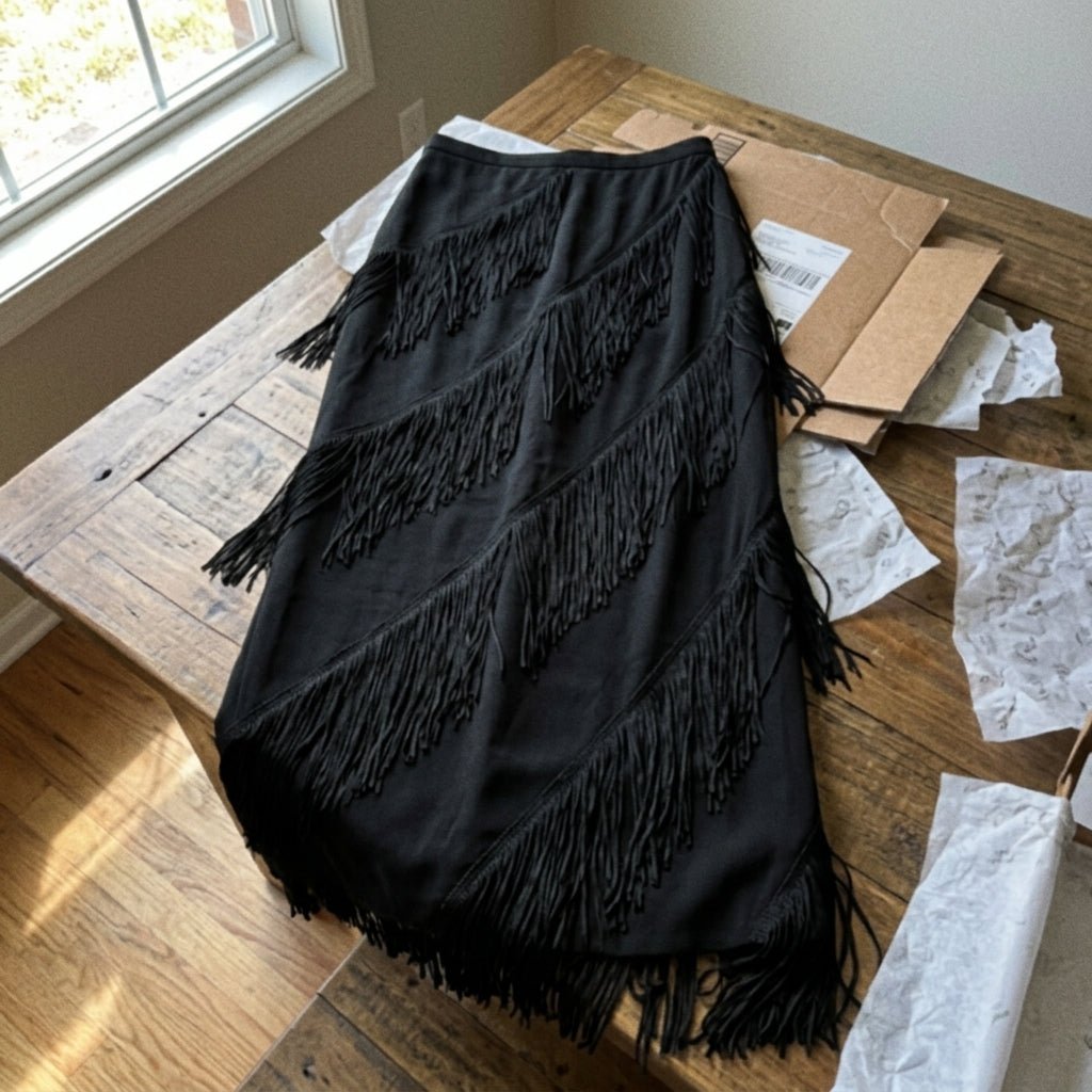 Cintia Skirt - table unboxing laydown