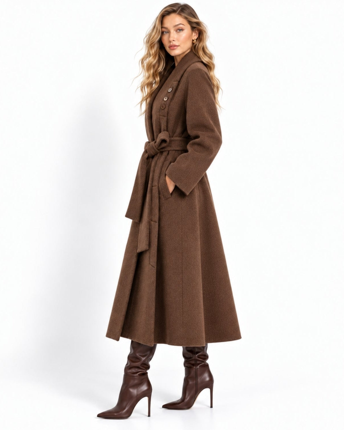 Davina Cashmere Coat