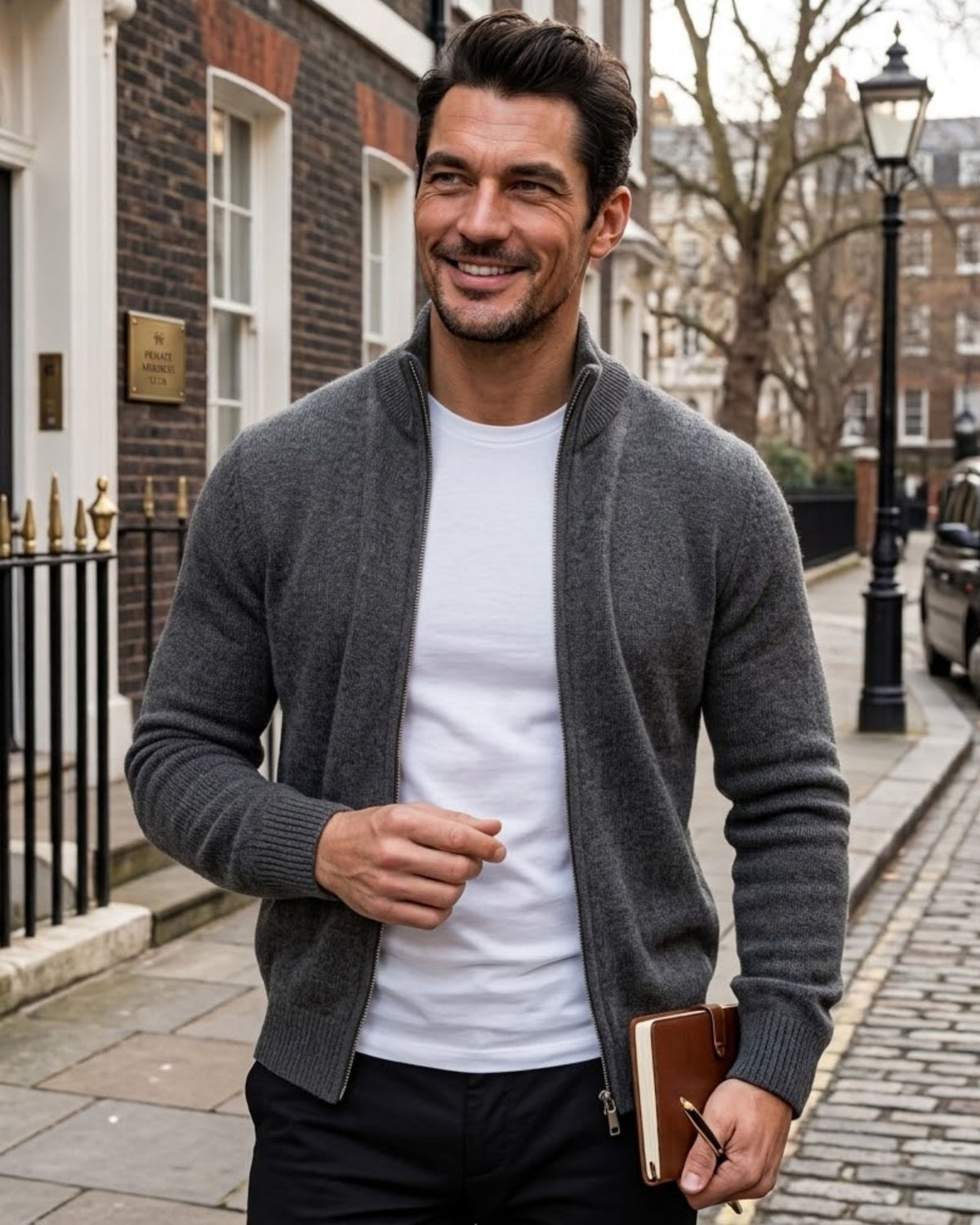 Dawson Zip Cardigan