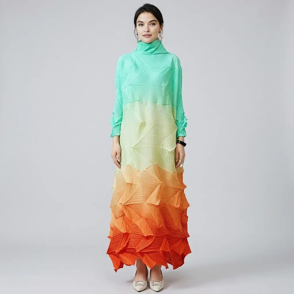 Turquoise-Yellow-Orange