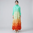 Turquoise-Yellow-Orange