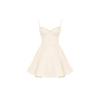 White Kouvr dress on a white background