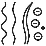 lonic Frizz Reduction monochrome icon
