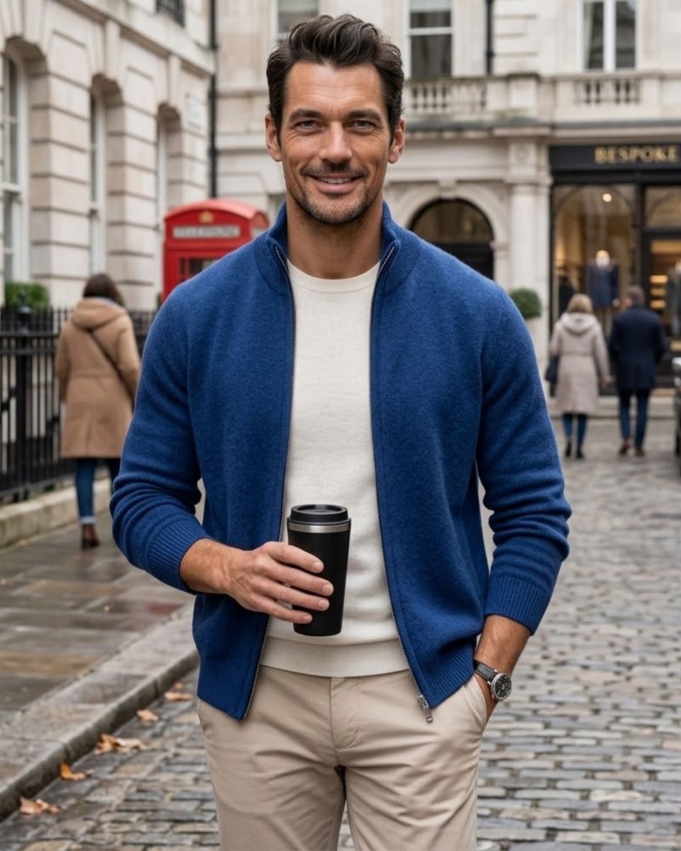 Dawson Zip Cardigan