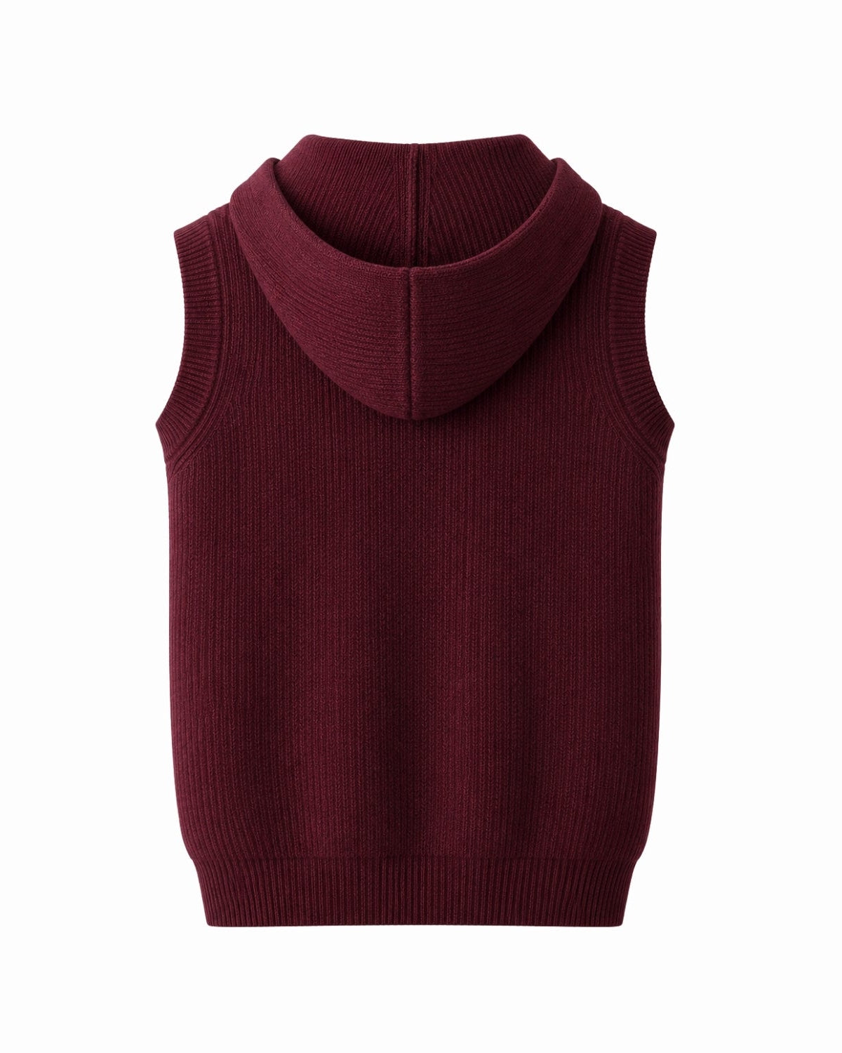 Luke Hooded Sleeveless Vest